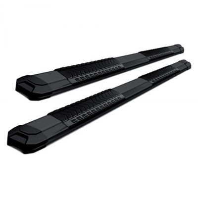 Black Horse Off Road Cutlass Running Boards Black 19-25 Chevy Silverado 1500 Double Cab.