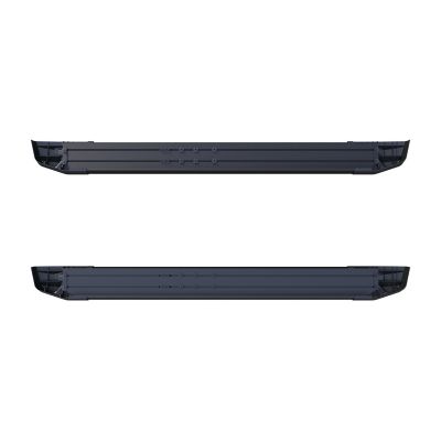 Black Horse Off Road Storm Running Boards Black 11-25 Dodge Durango