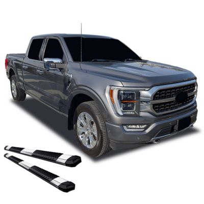 Image showing  Cutlass Running Boards Steel Black 15-25 Ford F-150 SuperCrew.