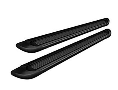 Black Horse Off Road Transporter Running Boards Black 05-25 Toyota Tacoma Double Cab