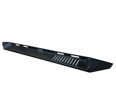 Image showing  Armour Steel Running Boards Black 07-25 Chevy Silverado 1500 Crew Cab