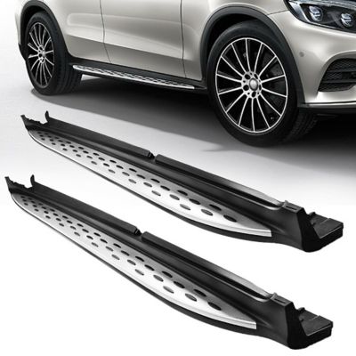 Image showing  OEM Replica Running Boards Black 15-25 Mercedes GLE350d