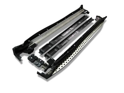 Image showing  OEM Replica Running Boards Black 15-25 Mercedes GLE350d