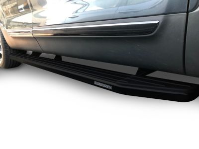 Image showing  Peerless Running Boards Black Black 16-25 Acura RDX
