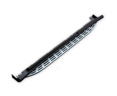 Image showing  OEM Replica Running Boards Silver Black 20-25 Mercedes GLS450.