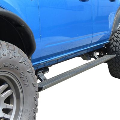 Image showing 7 th Black Horse Off Road Elite Retractable Power Board Black 21-25 Ford Bronco.