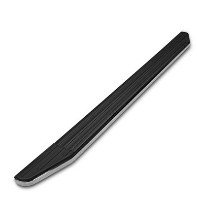 Image showing 3 th Black Horse Off Road Premium Running Boards Black Silver 07-25 Acura MDX