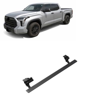 Black Horse Off Road Elite Retractable Power Board Black 22-25 Toyota Tundra CrewMax