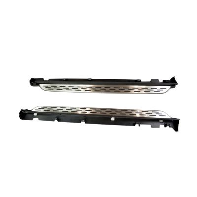 Black Horse Off Road OEM Replica Running Boards Silver Black 19-25 Volvo XC40