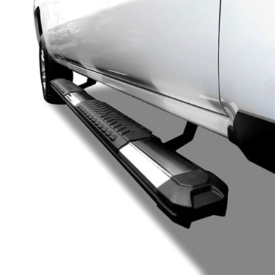 Image showing  Cutlass Running Boards Steel Black 02-25 Dodge Ram 1500 Quad Cab