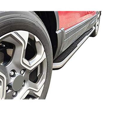 Image showing 1 th Black Horse Off Road OEM Replica Running Boards Silver Black 17-25 Honda CR-V.