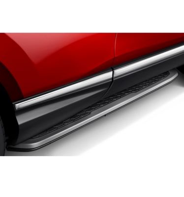 Image showing 2 th Black Horse Off Road OEM Replica Running Boards Silver Black 17-25 Honda CR-V.