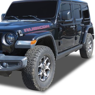 Image showing  Elite Retractable Power Board Black 25-25 Ram 1500 Crew Cab.