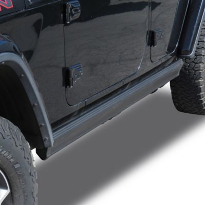 Image showing  Elite Retractable Power Board Black 25-25 Ram 1500 Crew Cab.