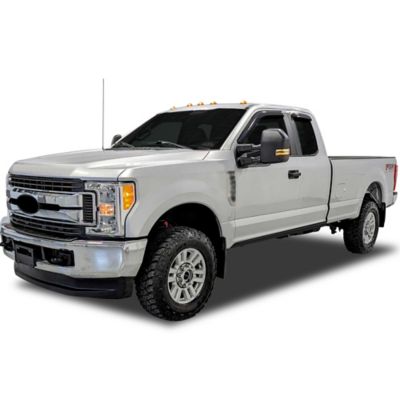 Image showing  Elite Retractable Power Board Black 15-20 Ford F-150 SuperCab.