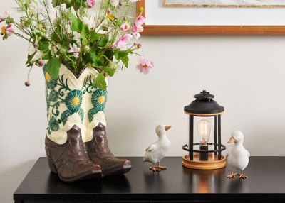 Image showing  Metal Lantern Wax Warmer, 7.85in.