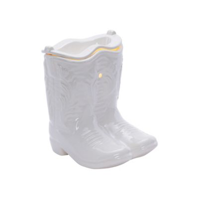 Image showing  Ceramic Boots Wax Warmer, 7.13 in.