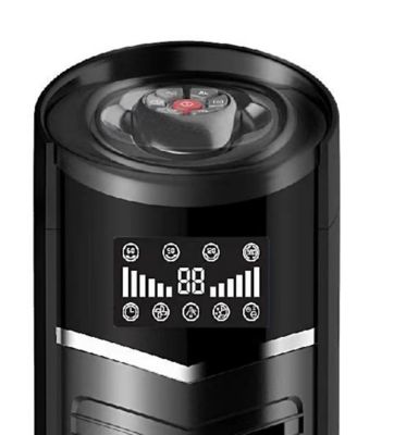 Image showing  59 in. Pedestal 360 deg. Oscillation Tower Fan with Remote Control & LED Display