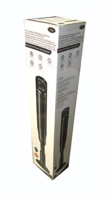 Image showing 7 th Optimus 59 in. Pedestal 360 deg. Oscillation Tower Fan with Remote Control & LED Display