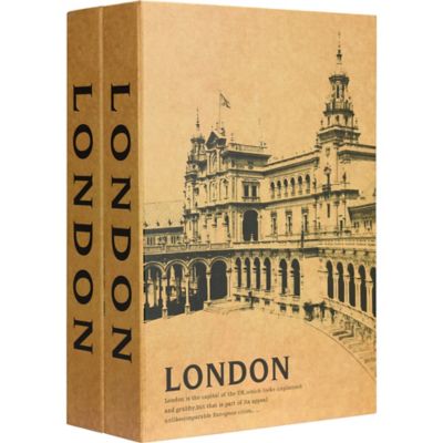 Image showing  Paris & London Series Dual Book Lock Boxes