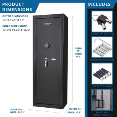 Image showing 6 th Barska 7.87 cu. ft Digital Keypad Gun Safe
