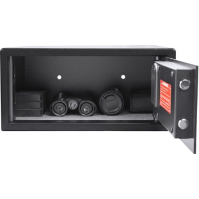 Image showing  0.85 cu. ft Biometric Digital Keypad Security Safe with Interior Light