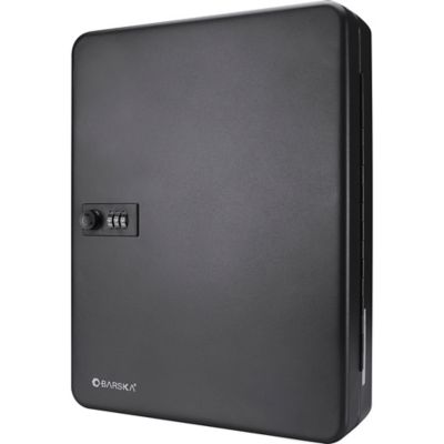 Image showing  48 Capacity Adjustable Key Cabinet with Combination Lock