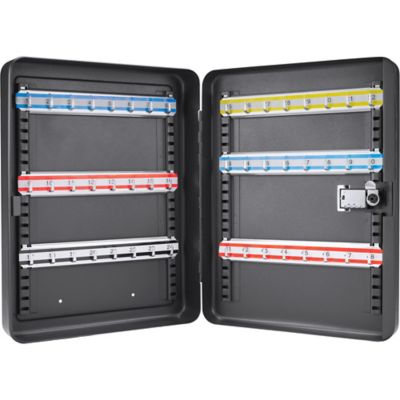 Image showing  48 Capacity Adjustable Key Cabinet with Combination Lock