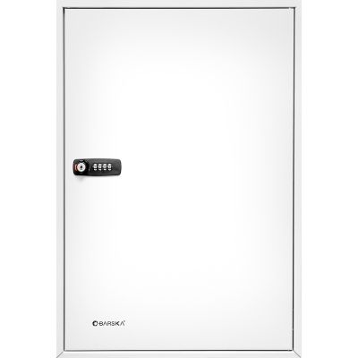 Image showing  200-Position Key Cabinet Lock Box - Combination Lock, Adjustable Numbered Hooks