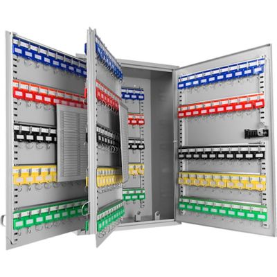 Image showing 5 th Barska 300-Position Adjustable Key Cabinet Lock Box with Combination Lock - Wall Mount Steel Organizer