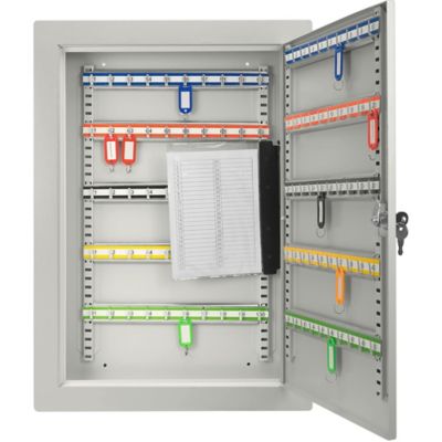Image showing  100 Capacity Adjustable In-Wall Key Cabinet