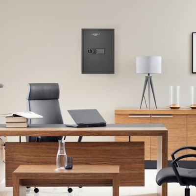 Image showing 8 th Barska 100 Capacity Fixed Position Key Cabinet Digital Keypad Wall Safe