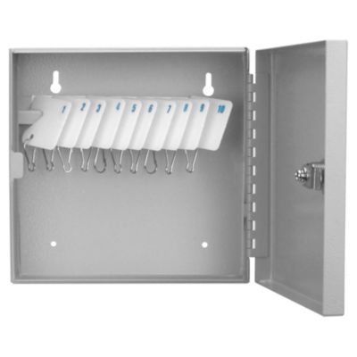 Image showing  10 Capacity Fixed Position Key Cabinet with Key Lock