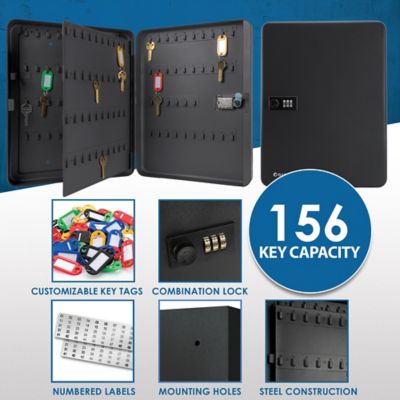 Image showing 7 th Barska 156 Capacity Fixed Position Key Cabinet with Combination Lock