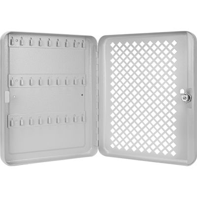 Image showing  27 Capacity Fixed Position Mesh Front Key Cabinet with Key Lock