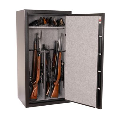 Image showing  26 Gun Safe, Mechanical Dial Lock, 30 Minute Fire Rating, Black