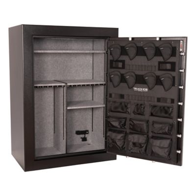 Image showing 5 th Tracker Safe 64 Gun Safe, Electronic Lock, 60 Minute Fire Rating, Black