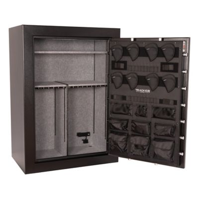 Image showing 6 th Tracker Safe 64 Gun Safe, Electronic Lock, 60 Minute Fire Rating, Black