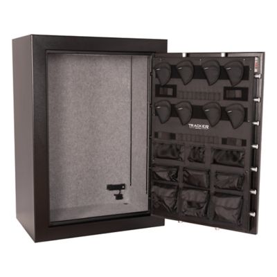 Image showing 8 th Tracker Safe 64 Gun Safe, Electronic Lock, 60 Minute Fire Rating, Black
