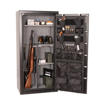 Image showing  20 Gun Safe, Mechanical Dial Lock, 60 Minute Fire Rating, Black