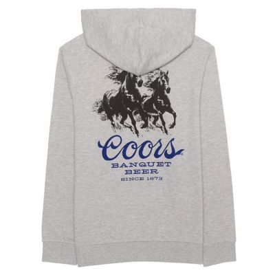 Image showing  Coors Horse Graphic Hooded Fleece