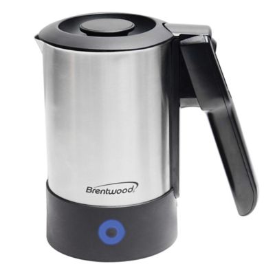 Image showing  20-Oz. Dual-Voltage Stainless Steel Electric Travel Kettle, Automatic Shutoff