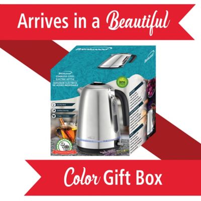 Image showing  7-Cup Cordless Electric Stainless Steel Kettle