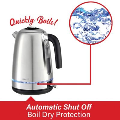Image showing  7-Cup Cordless Electric Stainless Steel Kettle