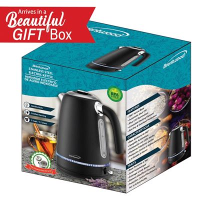 Image showing  7-Cup Cordless Electric Stainless Steel Kettle