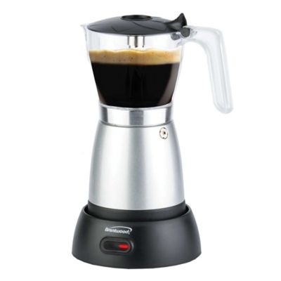 Image showing 5 th Brentwood Appliances 6-Cup Electric Moka Pot Espresso Machine