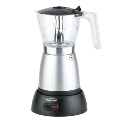 Image showing 7 th Brentwood Appliances 6-Cup Electric Moka Pot Espresso Machine