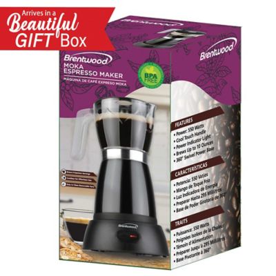 Image showing  6-Cup Electric Moka Pot Espresso Machine