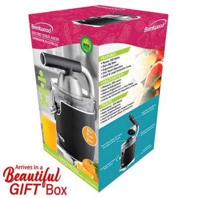 Image showing  1-Speed Electric Citrus Juicer with 2 Cones and Stainless Steel Lever