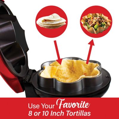 Image showing  10-In. Electric Tortilla Taco Bowl Maker